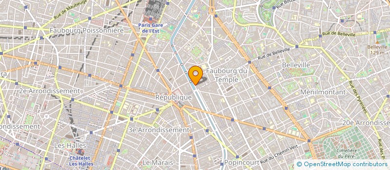 localisation de l'entreprise MONSIEUR RAMON HERNANDEZ  PARIS