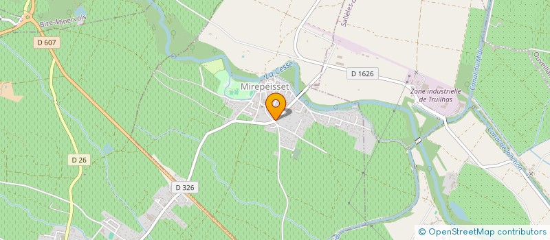 localisation de l'entreprise MONSIEUR RAMON MARTINEZ  MIREPEISSET