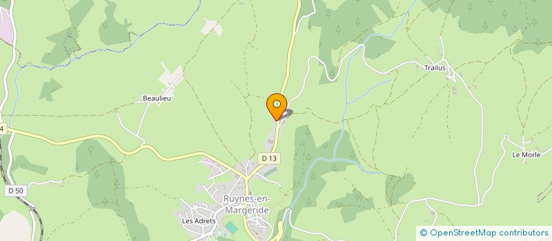 localisation de l'entreprise MONSIEUR RAMON MOLINA GONZALEZ à RUYNES-EN-MARGERIDE