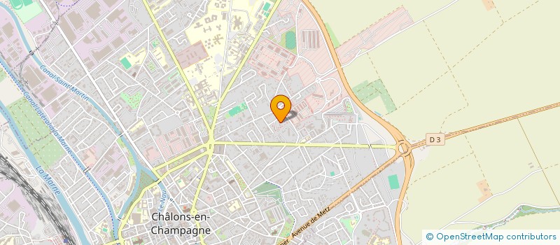 localisation de l'entreprise MONSIEUR RAMON ROCKA  CHALONS-EN-CHAMPAGNE