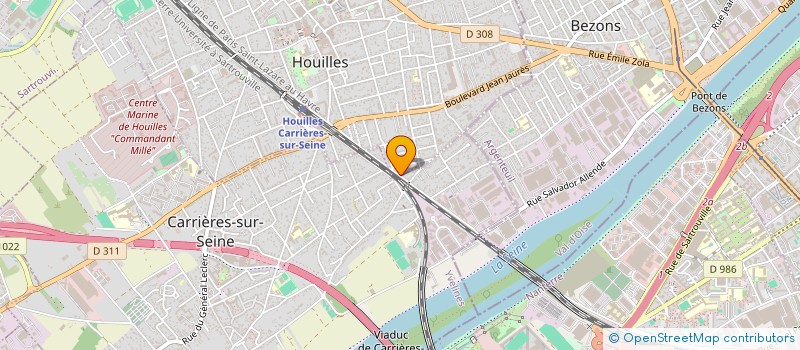 localisation de l'entreprise MONSIEUR RAMON RODRIGUES  HOUILLES