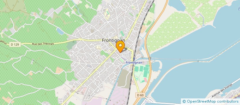 localisation de l'entreprise MONSIEUR RAMON ROS à FRONTIGNAN