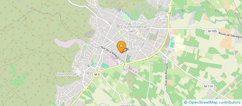 localisation de l'entreprise MONSIEUR RAMON RUIZ à COURNONTERRAL