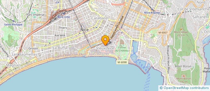 localisation de l'entreprise MONSIEUR RAMON TOURNE à NICE