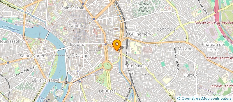 localisation de l'entreprise MONSIEUR RAMON VEGA TARANTINO  TOULOUSE