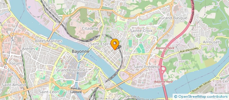 localisation de l'entreprise MONSIEUR RAMOVIC MEVSUD à BAYONNE