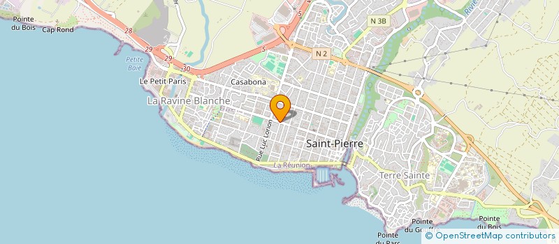 localisation de l'entreprise MONSIEUR RAMSAMY ZEGANADIN à SAINT-PIERRE