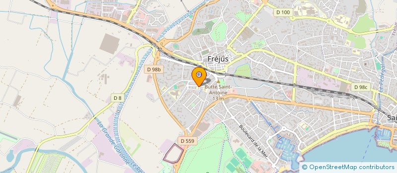 localisation de l'entreprise MONSIEUR RAMSY CHARRADA à FREJUS