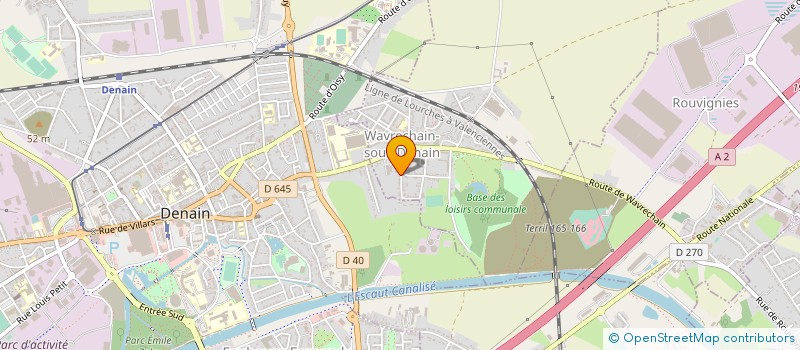 localisation de l'entreprise MONSIEUR RAMUNCHO LANCIOT  WAVRECHAIN-SOUS-DENAIN