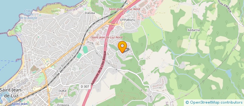 localisation de l'entreprise MONSIEUR RAMUNTXO BERRIA à SAINT-JEAN-DE-LUZ