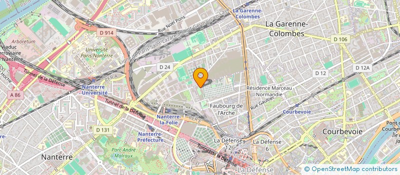 localisation de l'entreprise MONSIEUR RAMY BERKANI à COURBEVOIE