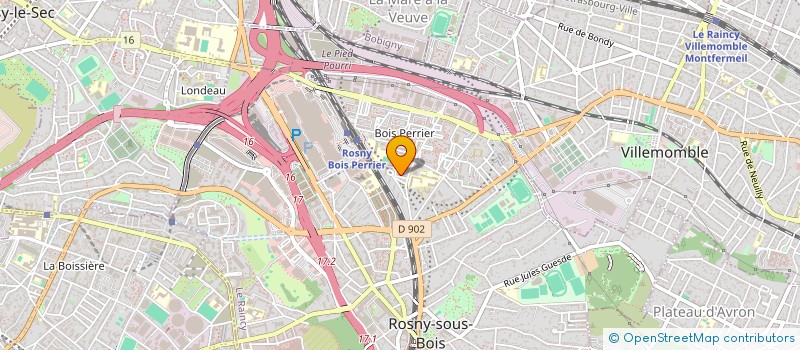 localisation de l'entreprise MONSIEUR RAMY HARABI  MONTREUIL