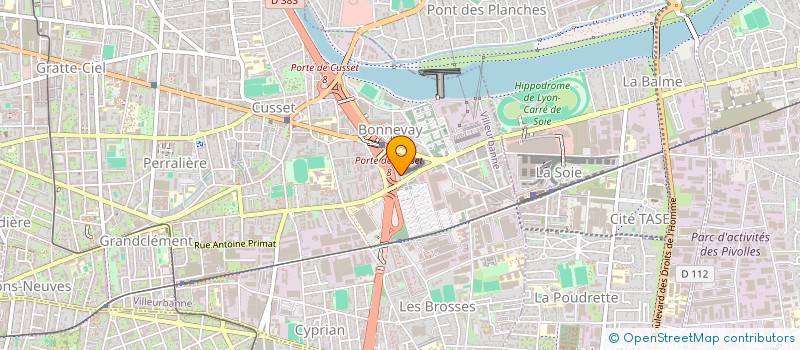 localisation de l'entreprise MONSIEUR RAMY LEKHAL  VILLEURBANNE