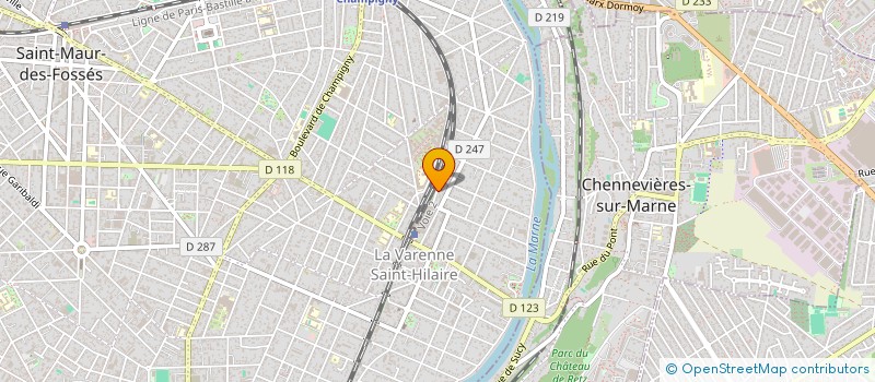 localisation de l'entreprise MONSIEUR RAMY SOLIMAN à SAINT-MAUR-DES-FOSSES