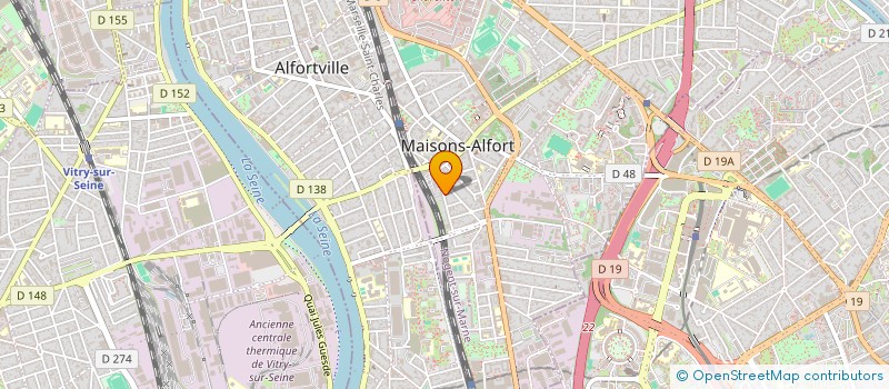 localisation de l'entreprise MONSIEUR RAMY TOUBI  MAISONS-ALFORT