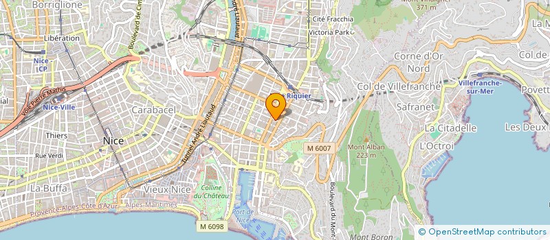 localisation de l'entreprise MONSIEUR RAMZAN KHANAKAEV à NICE