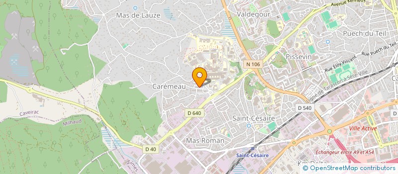 localisation de l'entreprise MONSIEUR RAMZAN MEDIEV  NIMES