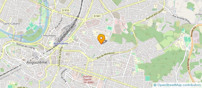 localisation de l'entreprise MONSIEUR RAMZI ABDALLAH EL HADJ à ANGOULEME