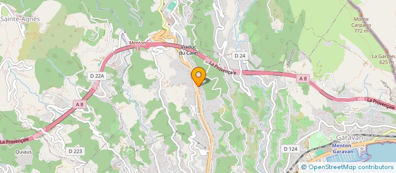 localisation de l'entreprise MONSIEUR RAMZI ABDELLAOUI  MENTON