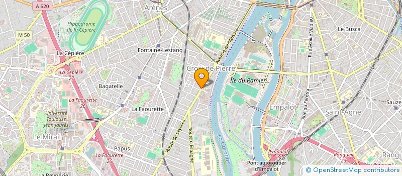 localisation de l'entreprise MONSIEUR RAMZI ABDELLAOUI  TOULOUSE