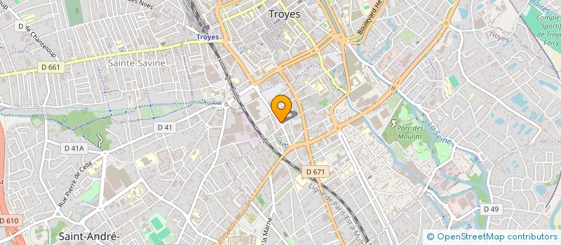 localisation de l'entreprise MONSIEUR RAMZI ABIBSI  TROYES