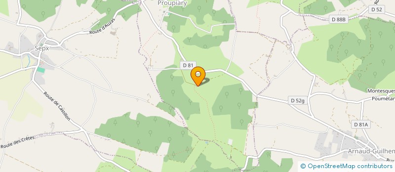 localisation de l'entreprise MONSIEUR RAMZI AMRI  SAINT-MARTORY