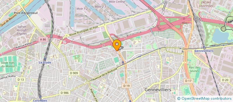 localisation de l'entreprise MONSIEUR RAMZI ATALLAH  ASNIERES-SUR-SEINE