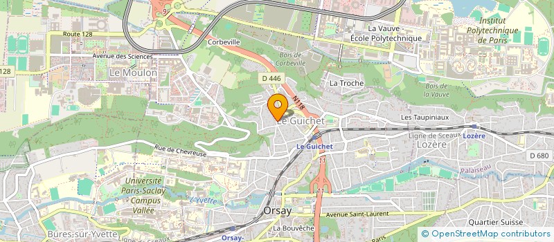 localisation de l'entreprise MONSIEUR RAMZI AYACHI  ORSAY