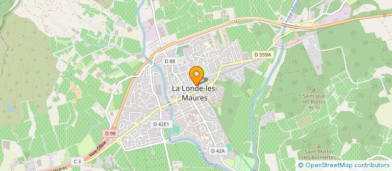 localisation de l'entreprise MONSIEUR RAMZI BARHOUMI  LA LONDE-LES-MAURES