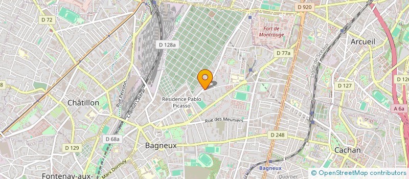 localisation de l'entreprise MONSIEUR RAMZI BELALA à BAGNEUX