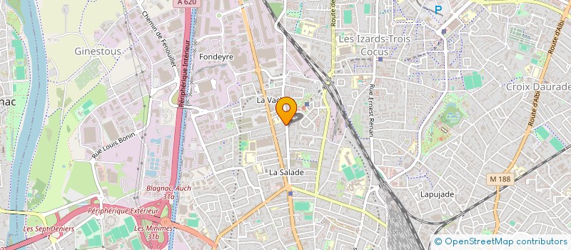 localisation de l'entreprise MONSIEUR RAMZI BELLOUZE à TOULOUSE
