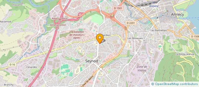 localisation de l'entreprise MONSIEUR RAMZI BENYOUCEF  ANNECY