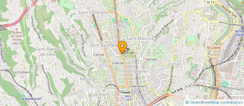 localisation de l'entreprise MONSIEUR RAMZI BESBES à NICE