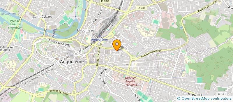 localisation de l'entreprise MONSIEUR RAMZI BOUAJILA à ANGOULEME