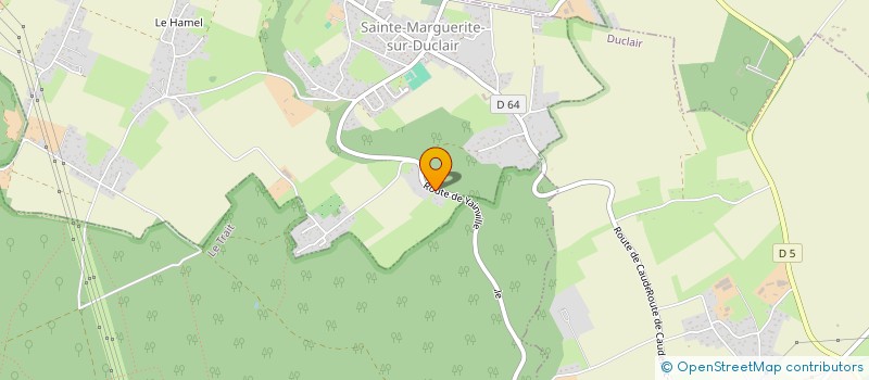 localisation de l'entreprise MONSIEUR RAMZI BOUMNIJEL à SAINTE-MARGUERITE-SUR-DUCLAIR