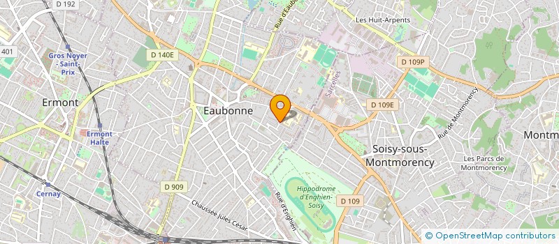 localisation de l'entreprise MONSIEUR RAMZI CHANBI à EAUBONNE