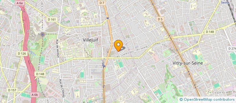 localisation de l'entreprise MONSIEUR RAMZI CHARGUI  VILLEJUIF