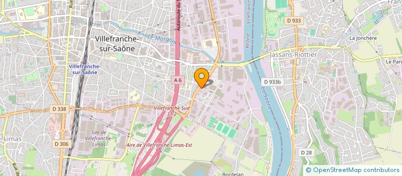 localisation de l'entreprise MONSIEUR RAMZI DERFELOU  VILLEFRANCHE-SUR-SAONE