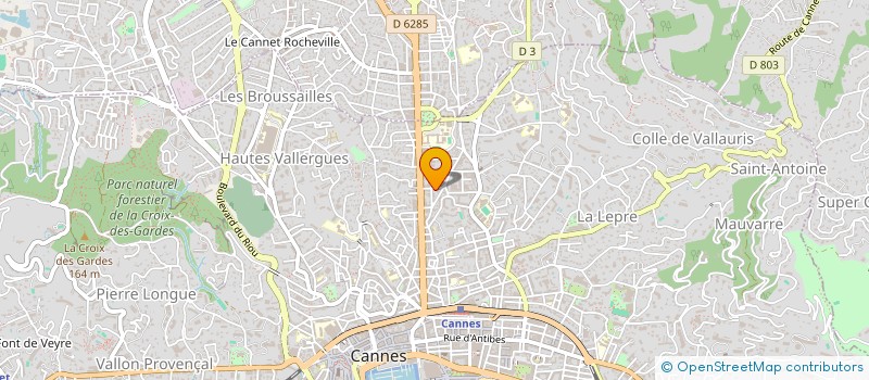 localisation de l'entreprise MONSIEUR RAMZI DJEBALI à CANNES