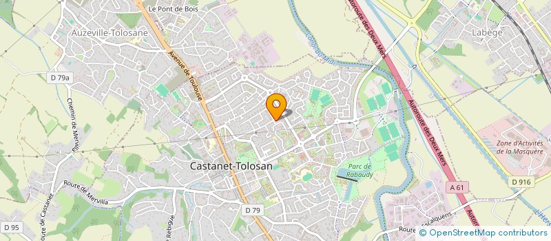 localisation de l'entreprise MONSIEUR RAMZI GHAMMOURI à CASTANET-TOLOSAN