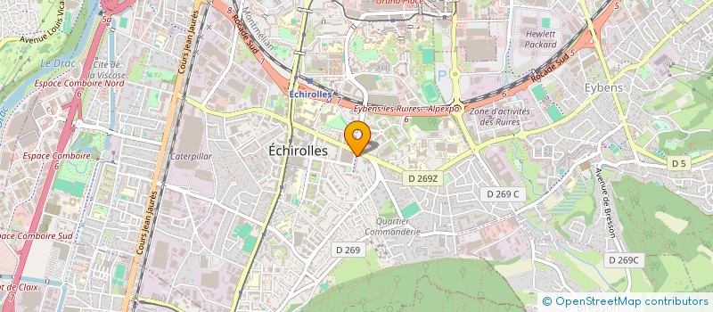 localisation de l'entreprise MONSIEUR RAMZI GHELLAB à ECHIROLLES