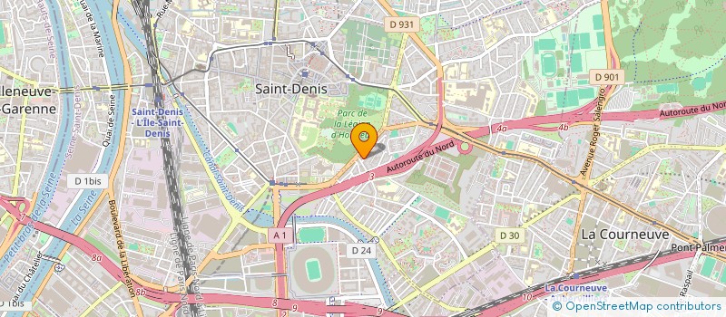 localisation de l'entreprise MONSIEUR RAMZI GHOUINOCH à SAINT-DENIS