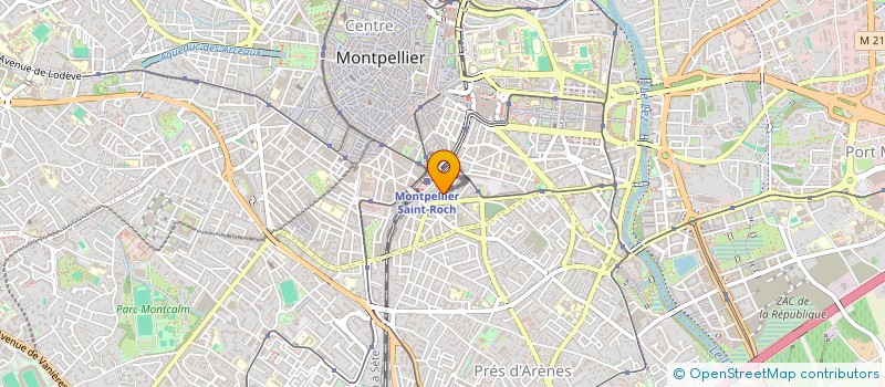 localisation de l'entreprise MONSIEUR RAMZI HABBAR à MONTPELLIER