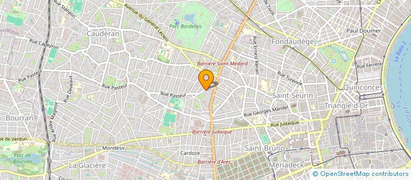 localisation de l'entreprise MONSIEUR RAMZI HABBAR  BORDEAUX