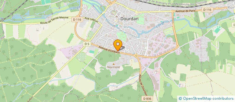 localisation de l'entreprise MONSIEUR RAMZI HAMDI à DOURDAN