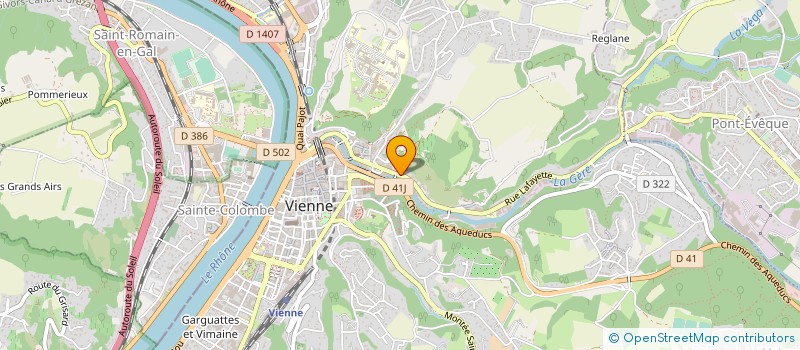 localisation de l'entreprise MONSIEUR RAMZI HERIZI à VIENNE