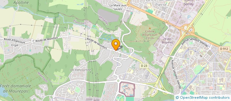 localisation de l'entreprise MONSIEUR RAMZI JAAFAR  ELANCOURT