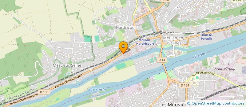 localisation de l'entreprise MONSIEUR RAMZI LAMLOUM  HARDRICOURT