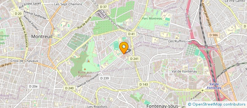 localisation de l'entreprise MONSIEUR RAMZI MALEK à MONTREUIL