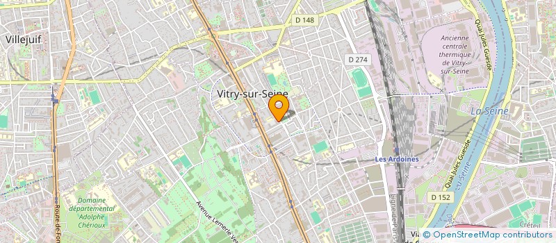 localisation de l'entreprise MONSIEUR RAMZI MEFTAH  VITRY-SUR-SEINE